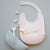 Miniware Roll & Lock bib (Set of 2) - Silicone Bib in Aqua + Grey