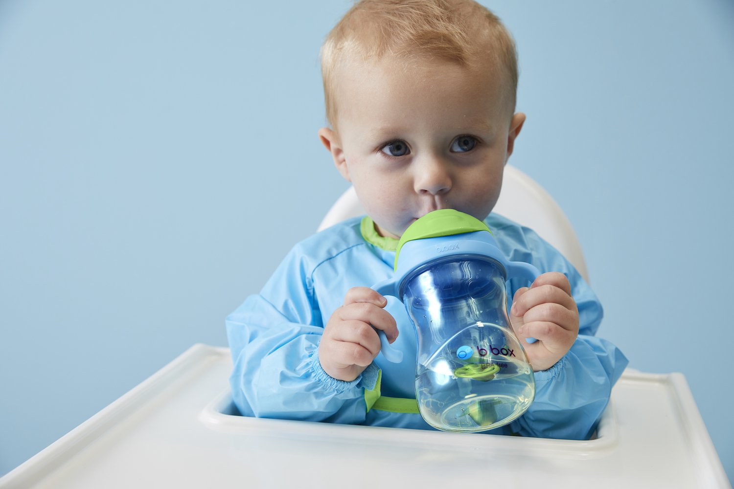 b.box NEW Sippy Cup - Deluxe Edition - PPSU - Blue Green