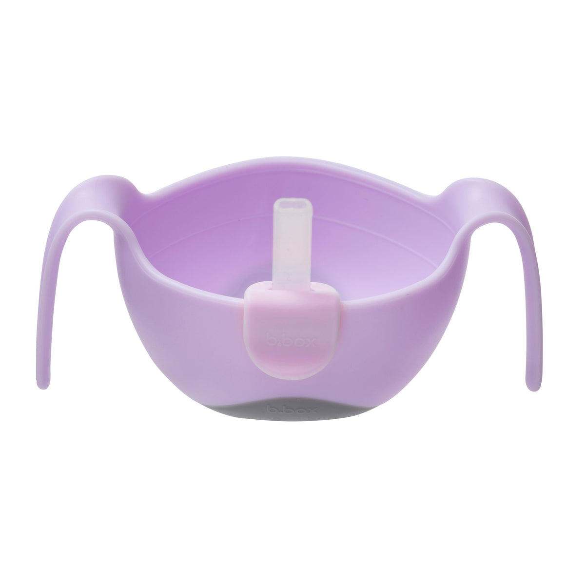 b.box 3 in 1 Bowl and Straw - Gelato Purple - Boysenberry