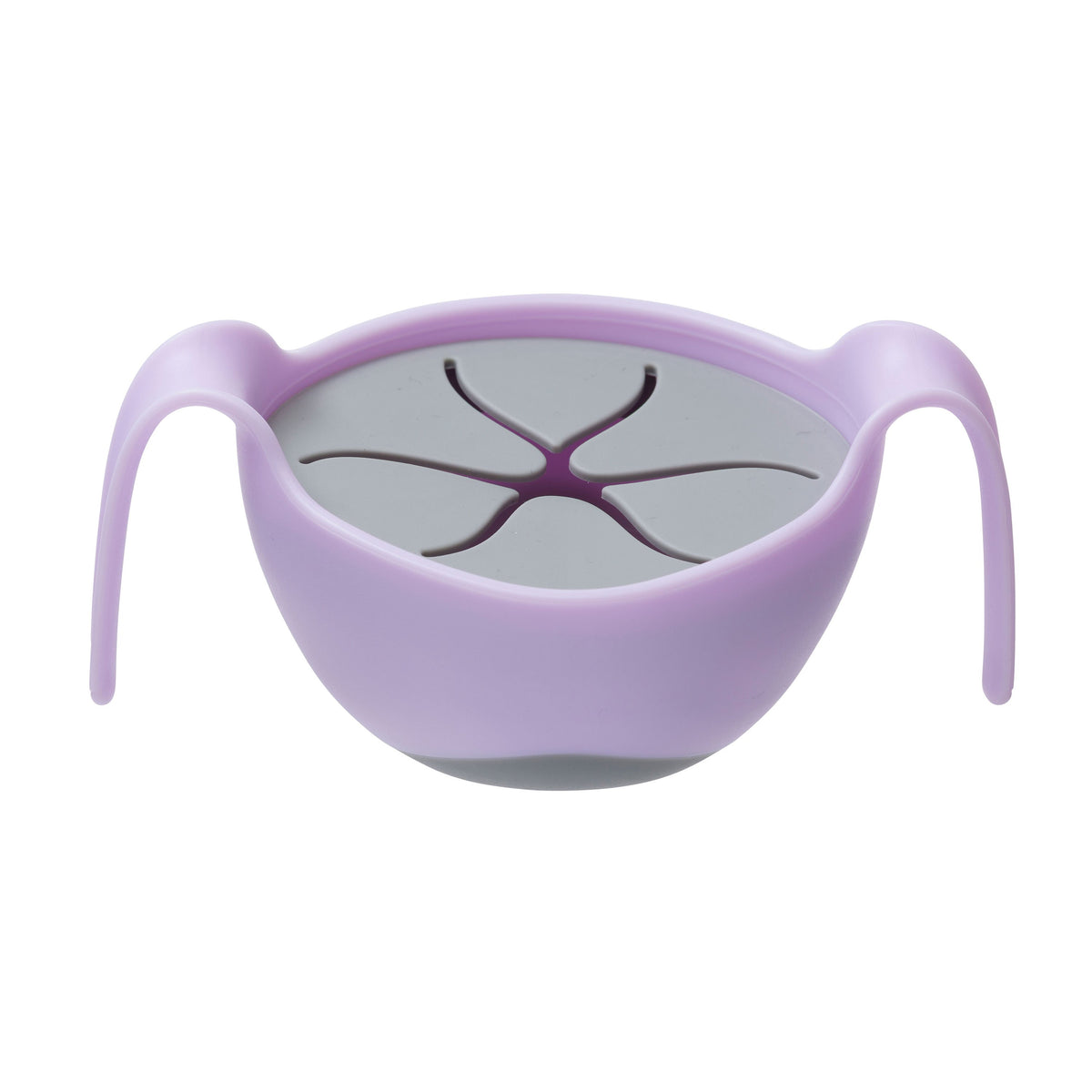 b.box 3 in 1 Bowl and Straw - Gelato Purple - Boysenberry