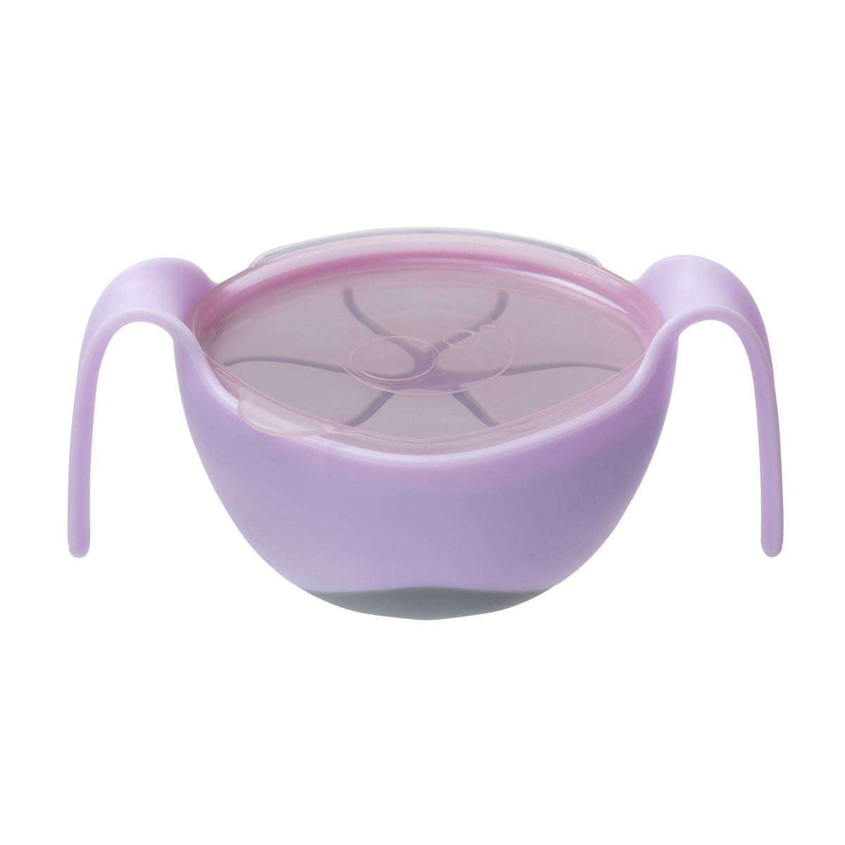 b.box 3 in 1 Bowl and Straw - Gelato Purple - Boysenberry