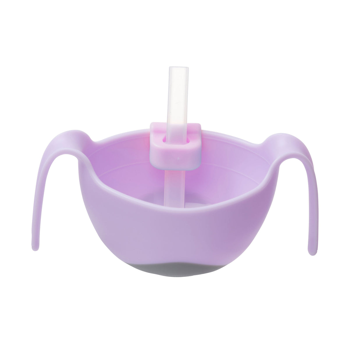 b.box 3 in 1 Bowl and Straw - Gelato Purple - Boysenberry