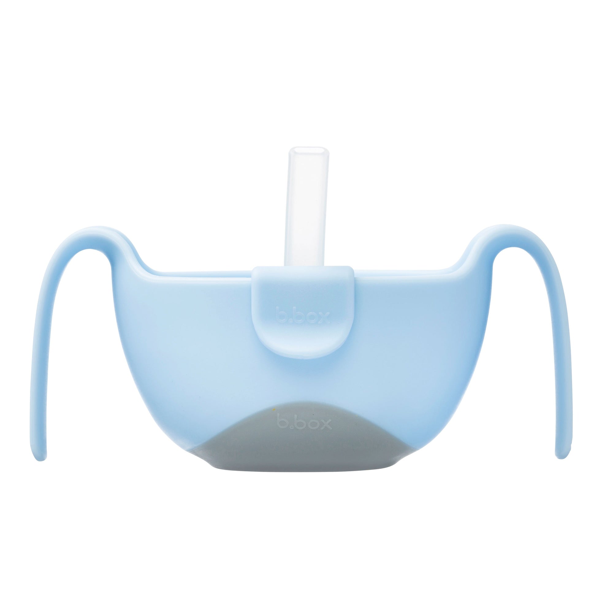 b.box 3 in 1 Bowl and Straw - Gelato Blue - Bubblegum