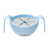 b.box 3 in 1 Bowl and Straw - Gelato Blue - Bubblegum