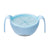 b.box 3 in 1 Bowl and Straw - Gelato Blue - Bubblegum