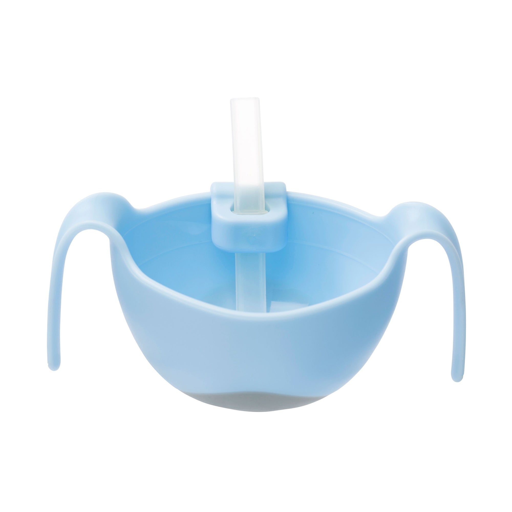 b.box 3 in 1 Bowl and Straw - Gelato Blue - Bubblegum