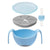 b.box 3 in 1 Bowl and Straw - Gelato Blue - Bubblegum