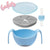 b.box 3 in 1 Bowl and Straw - Gelato Blue - Bubblegum
