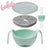b.box 3 in 1 Bowl and Straw - Gelato Green - Pistachio