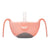 b.box 3 in 1 Bowl and Straw - Gelato Pink - Tutti Frutti
