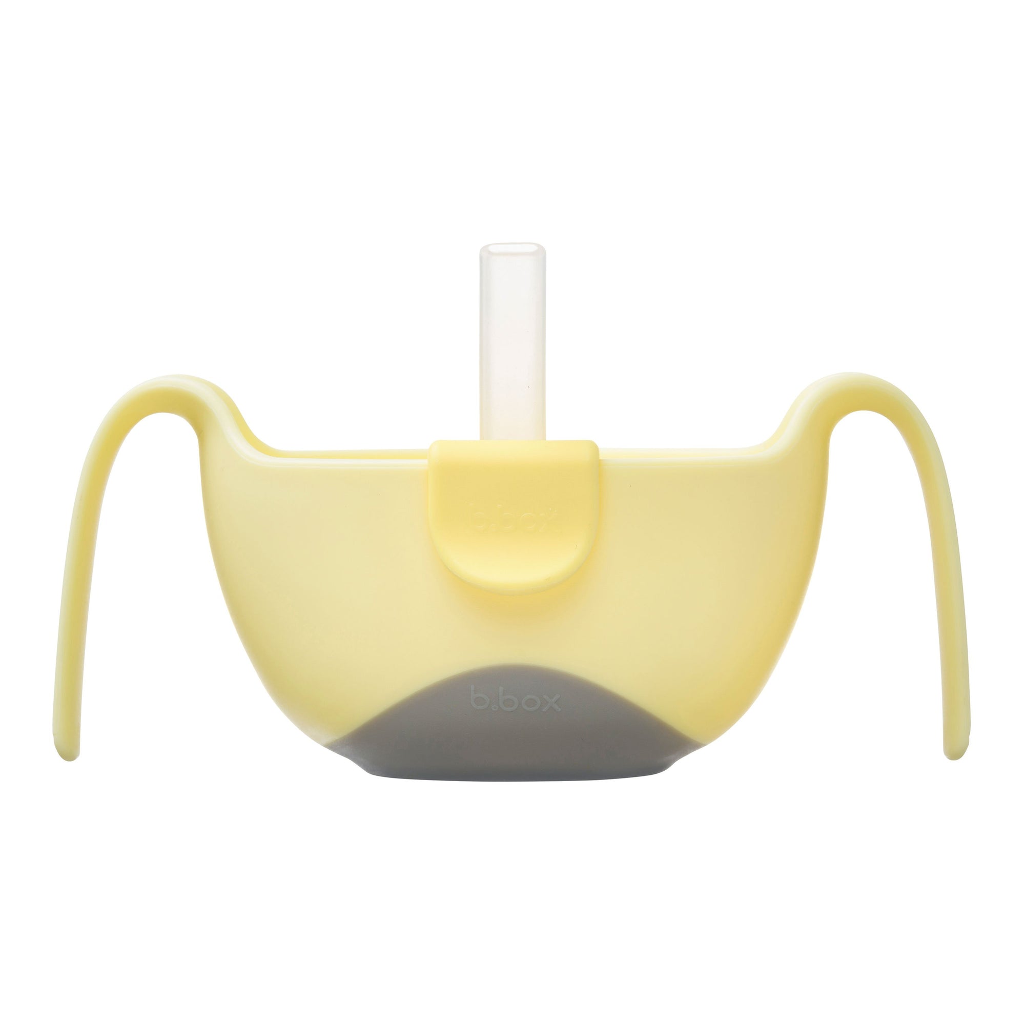 b.box 3 in 1 Bowl and Straw - Gelato Yellow - Banana Split