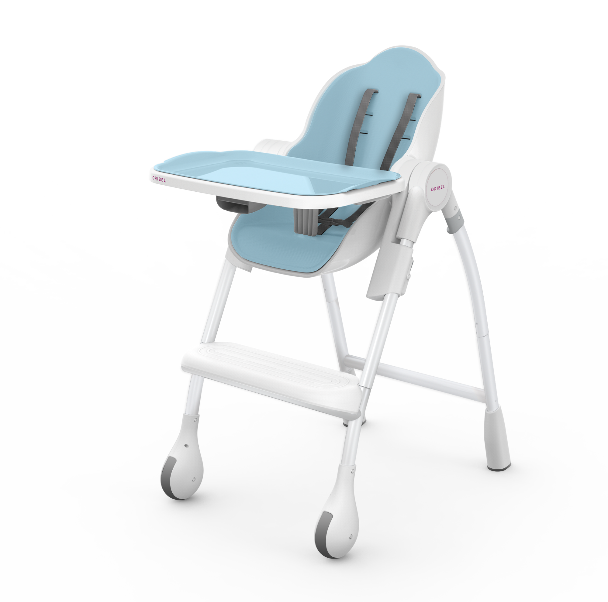 Oribel Cocoon - 3-Stage Highchair - Slate