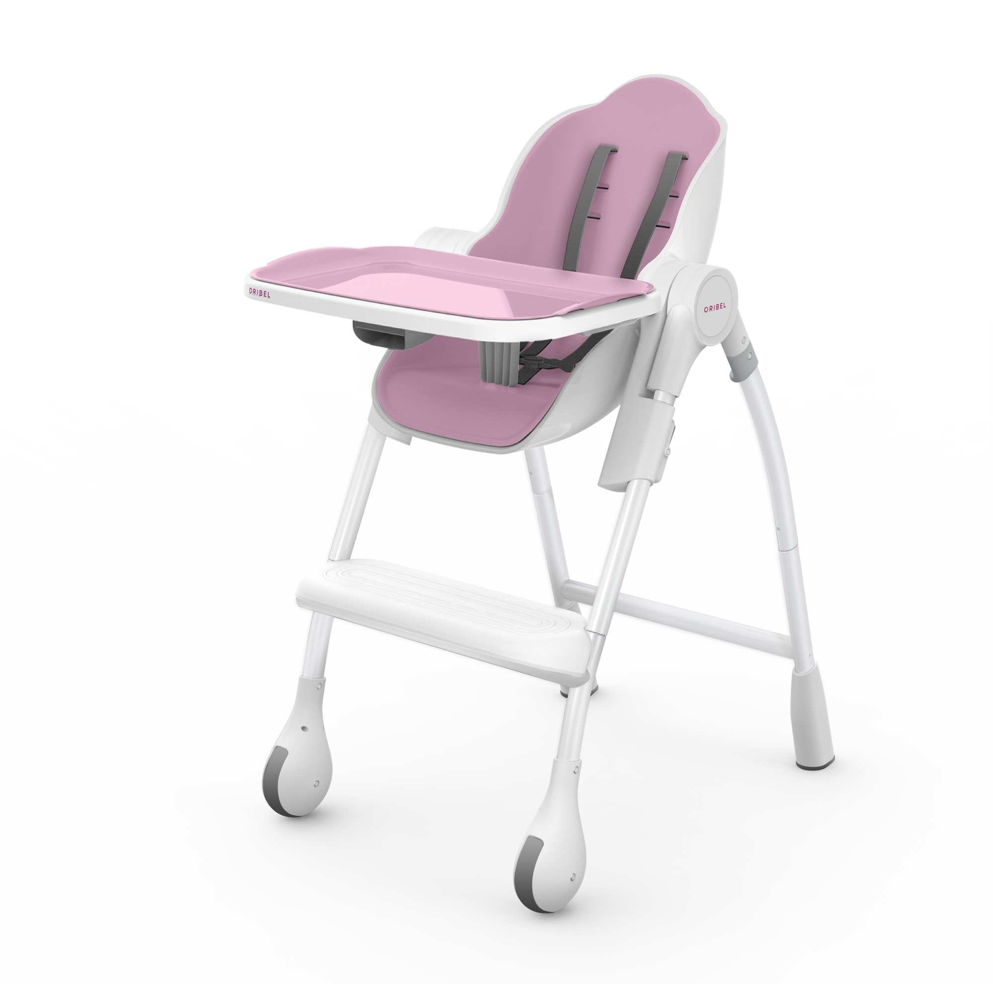Oribel Cocoon - 3-Stage Highchair - Blueberry Marshmallow