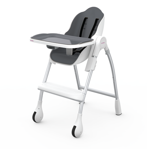 Oribel Cocoon - 3-Stage Highchair - Blueberry Marshmallow