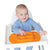 EasyTots EasyMat Mini Portable Suction Plate - Orange