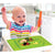 EasyTots EasyMat Original Transition to Table Suction Plate - Green