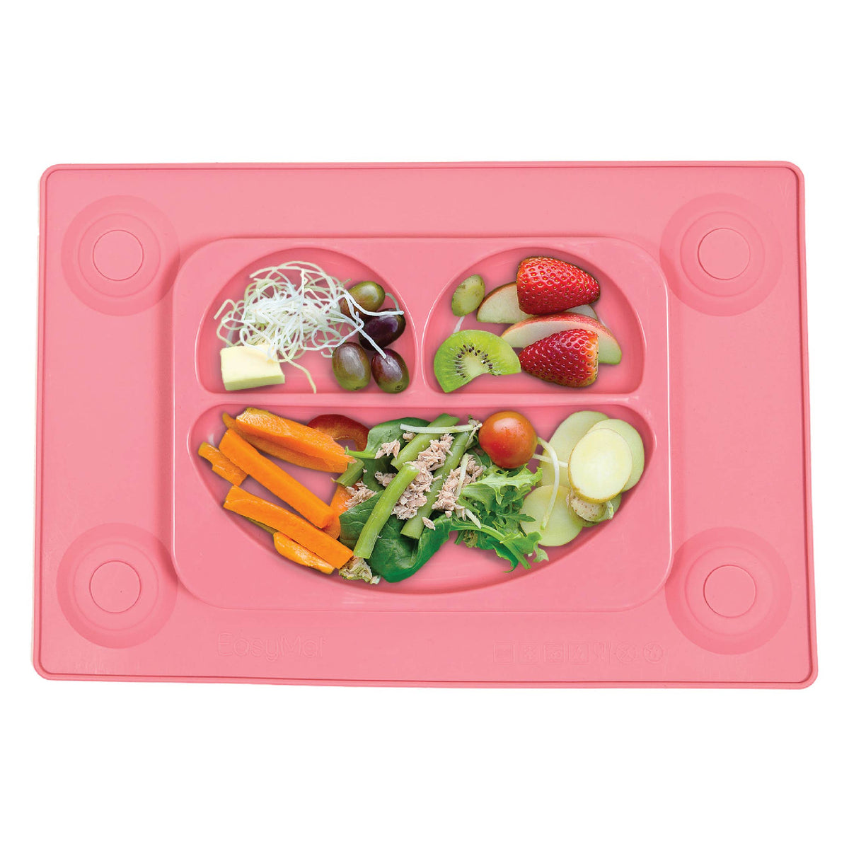 EasyTots EasyMat Original Transition to Table Suction Plate - Pink