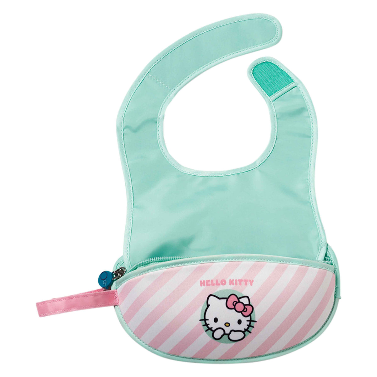 b.box x Hello Kitty Travel Bib with Spoon - Candy Floss