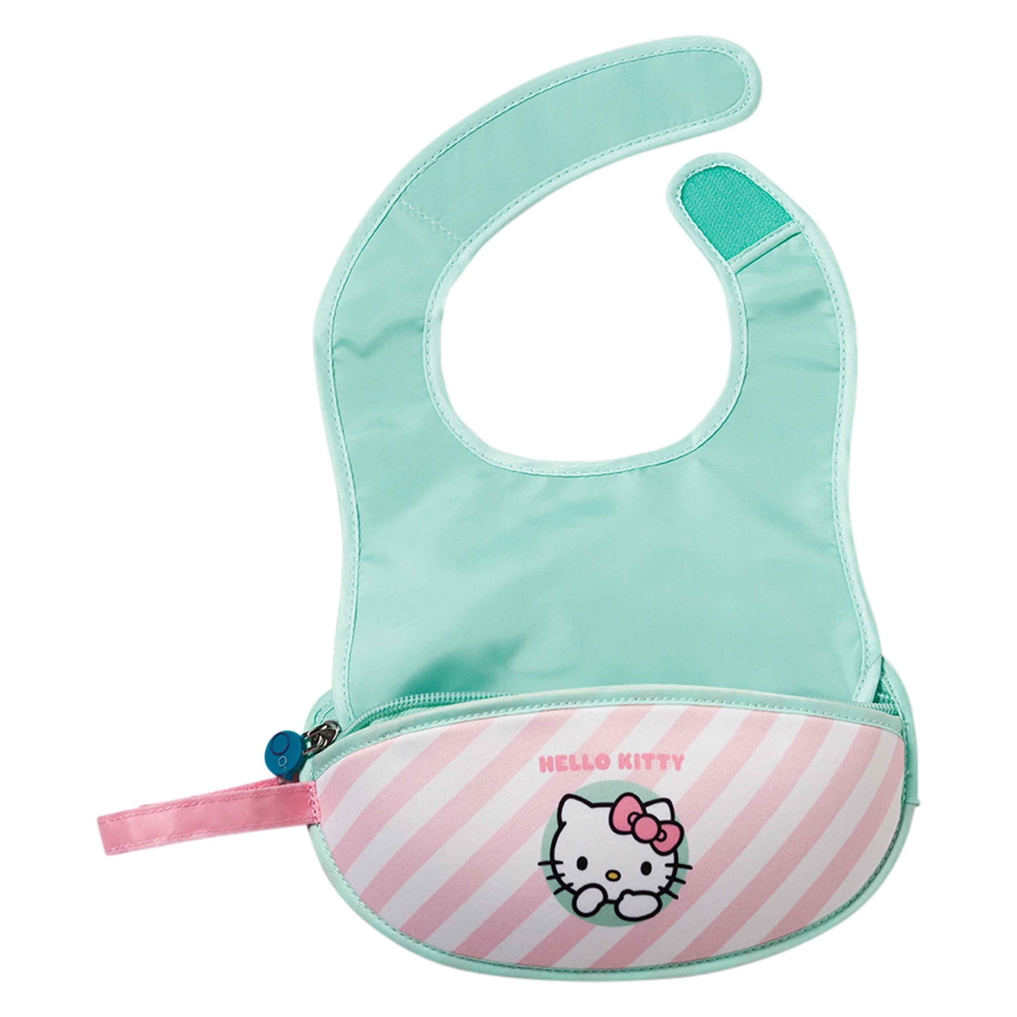 b.box x Hello Kitty Travel Bib with Spoon - Candy Floss