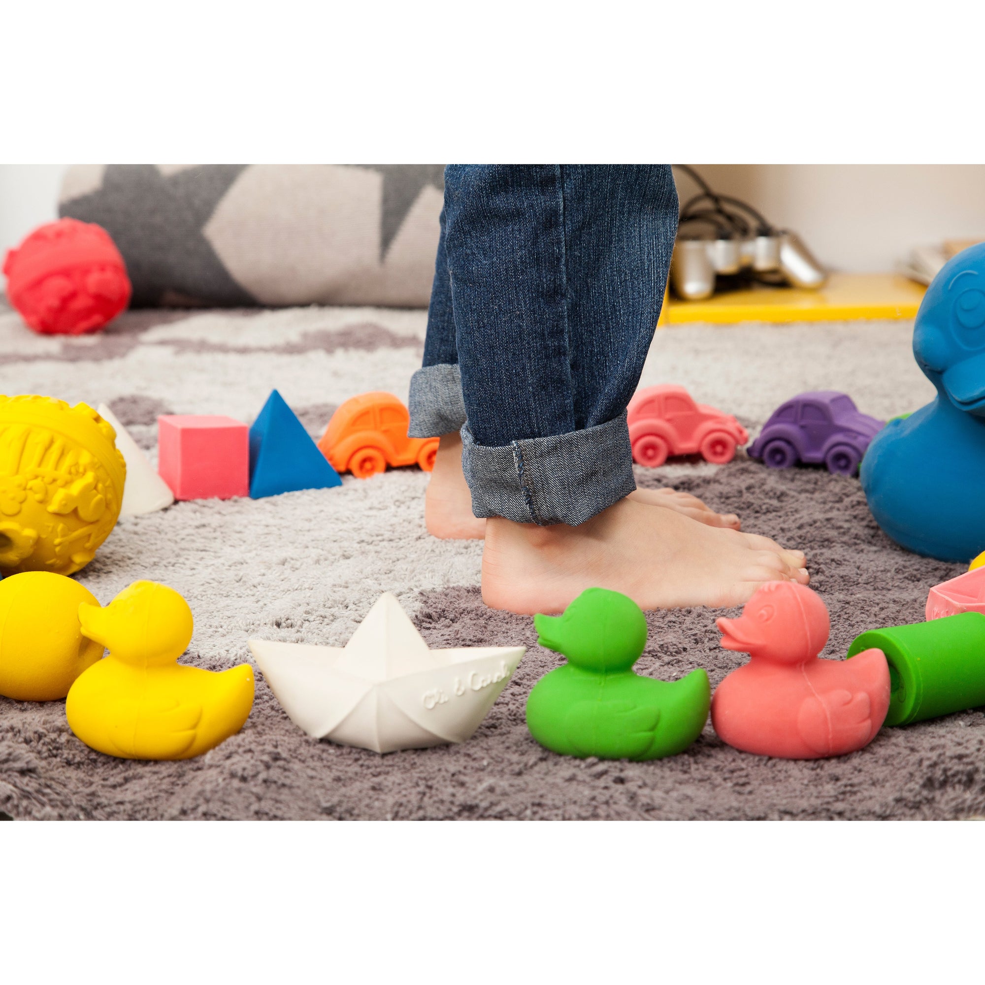Oli & Carol Small Beetle Cars Teether