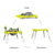 Oribel PortaPlay Convertible Activity Center - Forest Friends