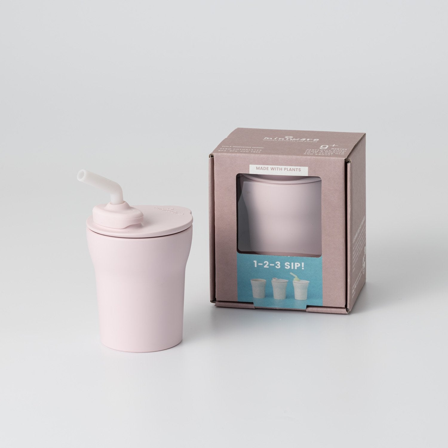 Miniware 1-2-3 SIP! Training Cup Cotton Candy