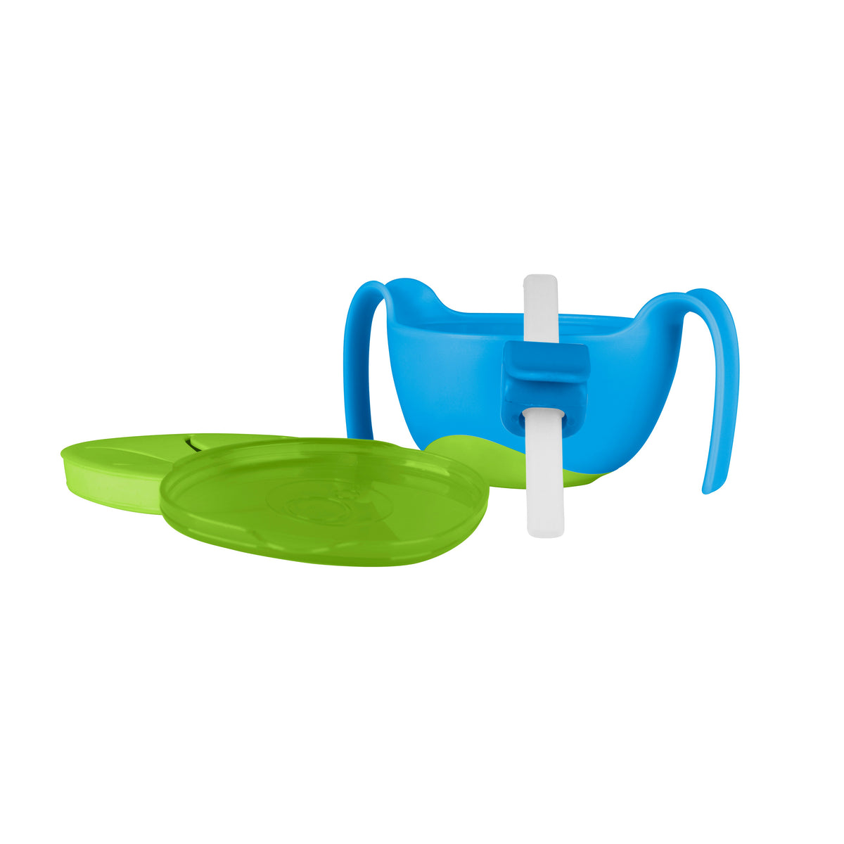 b.box 3 in 1 Bowl and Straw - Ocean Breeze