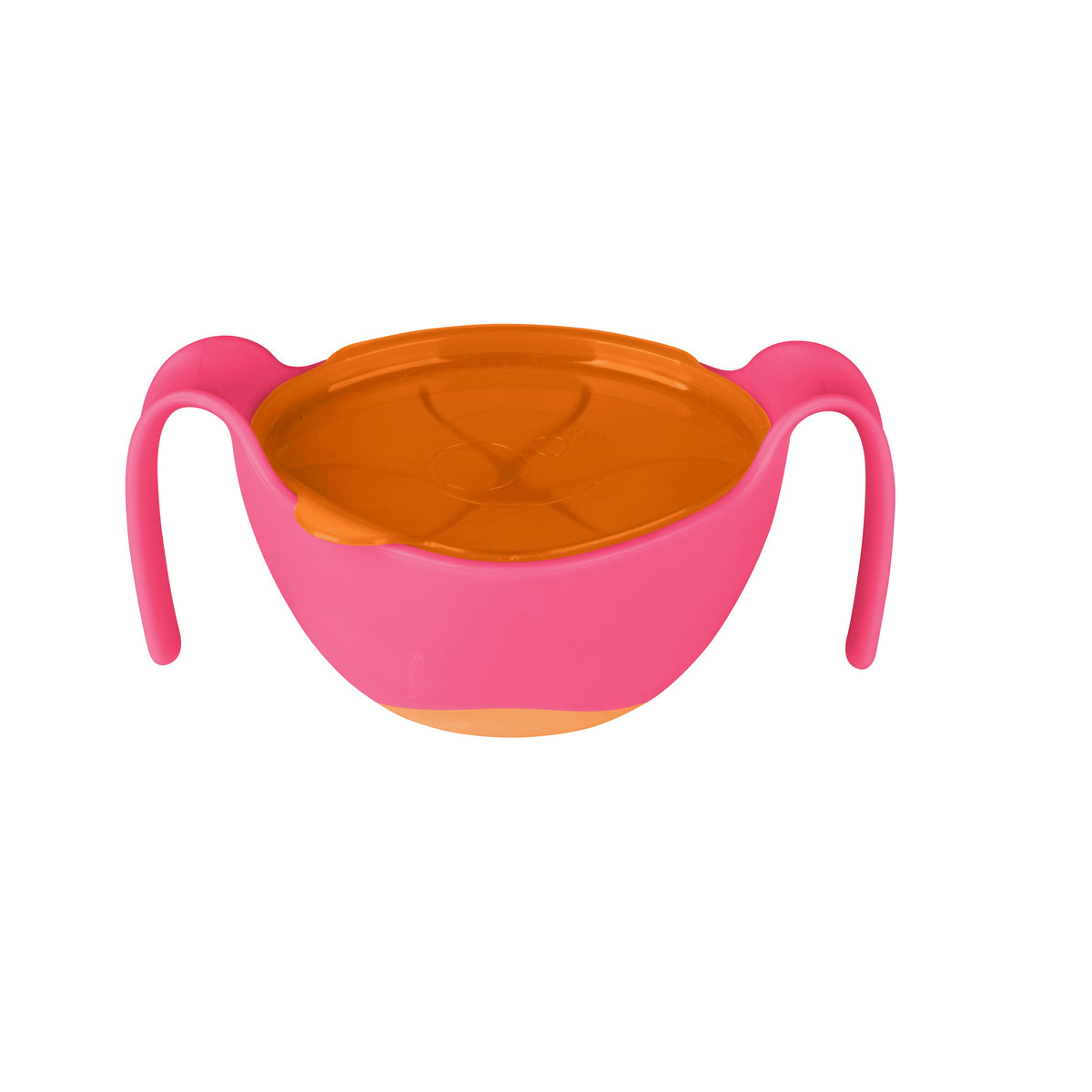 b.box 3 in 1 Bowl and Straw - Strawberry Shake
