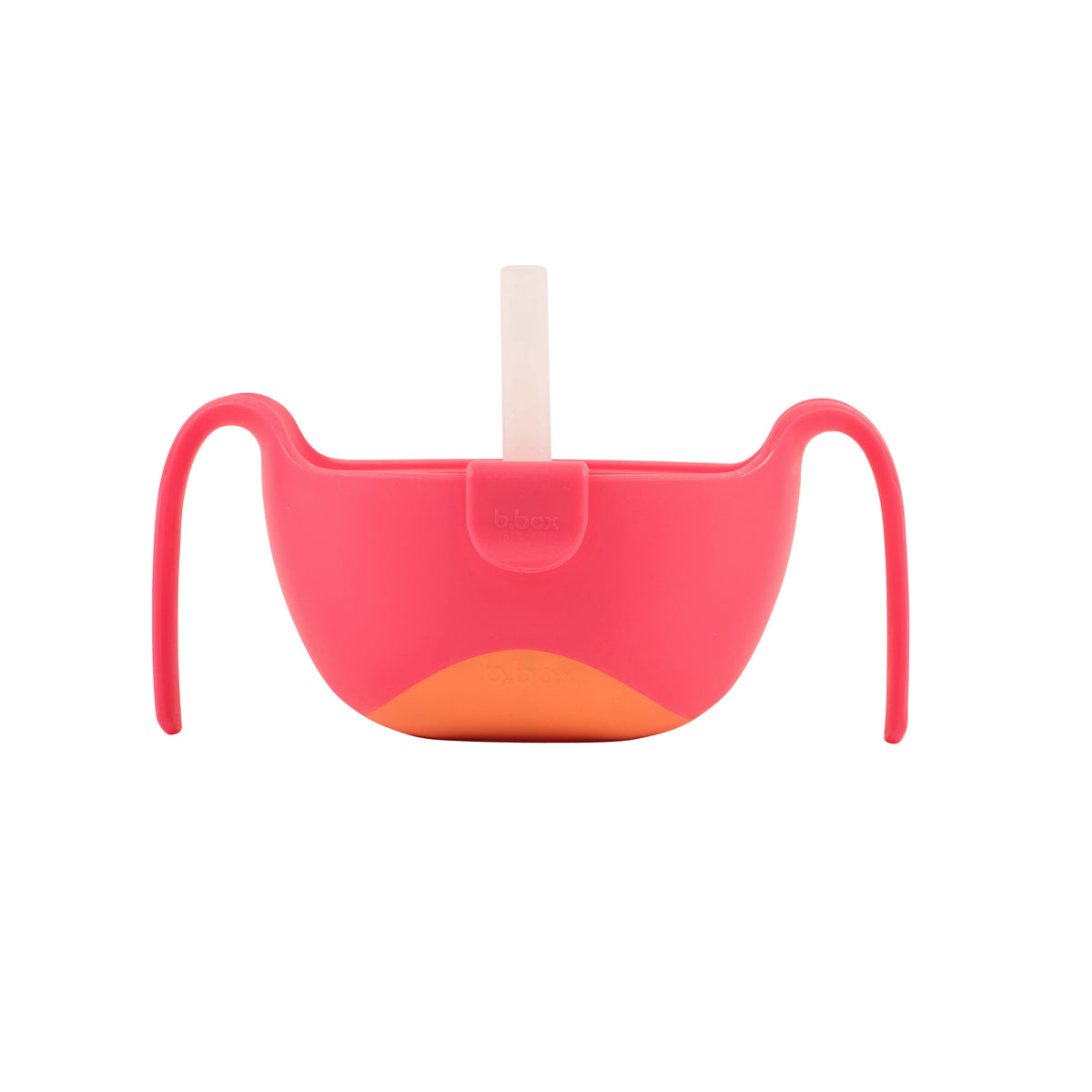 b.box Bowl and Straw XL - Strawberry Shake