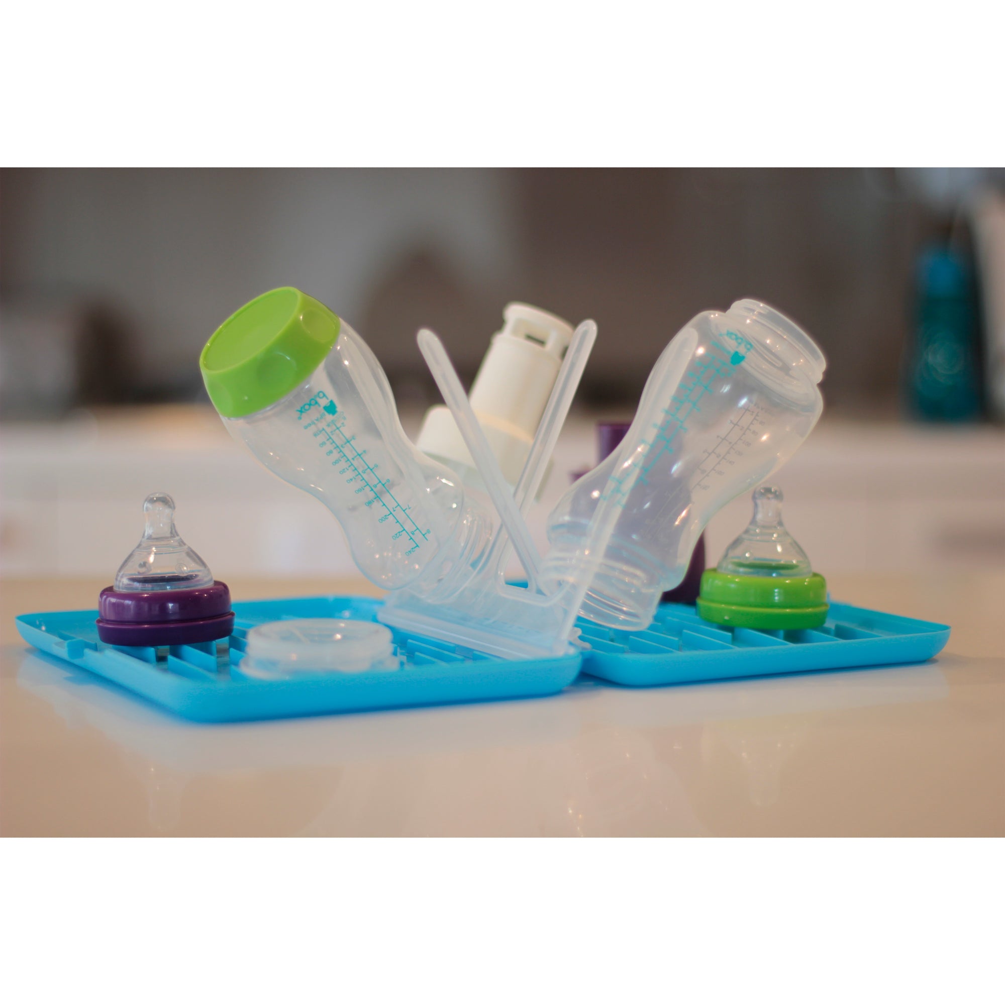 b.box Foldable Drying Rack - Grape