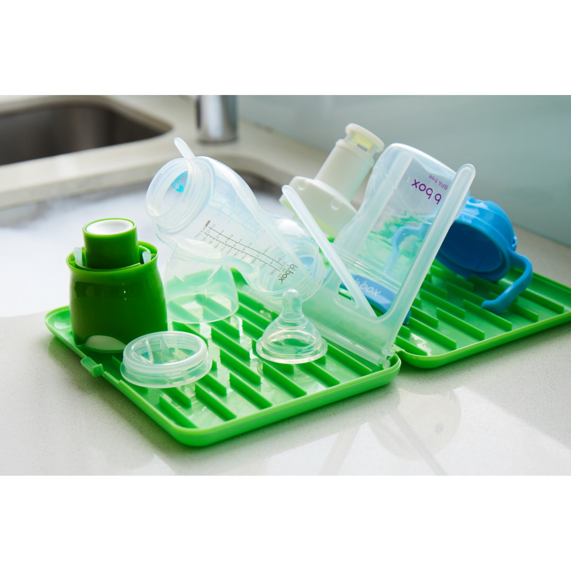 b.box Foldable Drying Rack - Raspberry