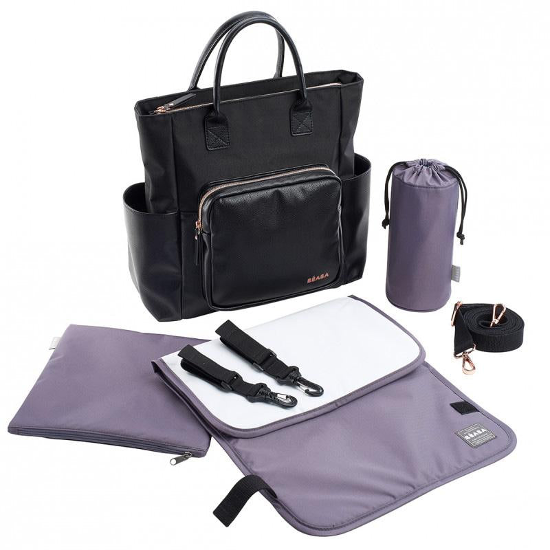 beaba-bag-kyoto-black-gold-pink- (3)