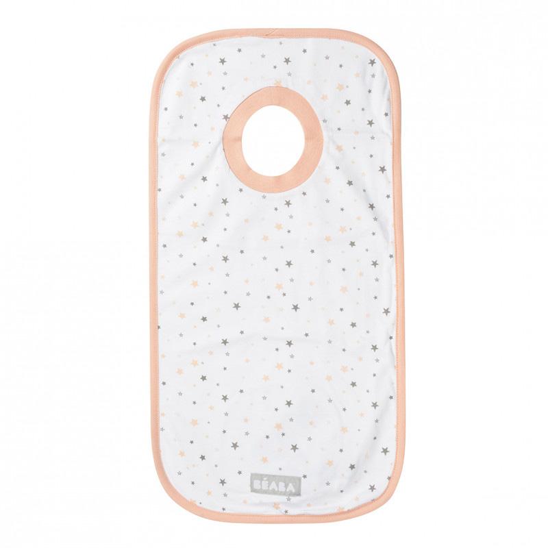 beaba-cotton-bib-etoiles-pink (1)
