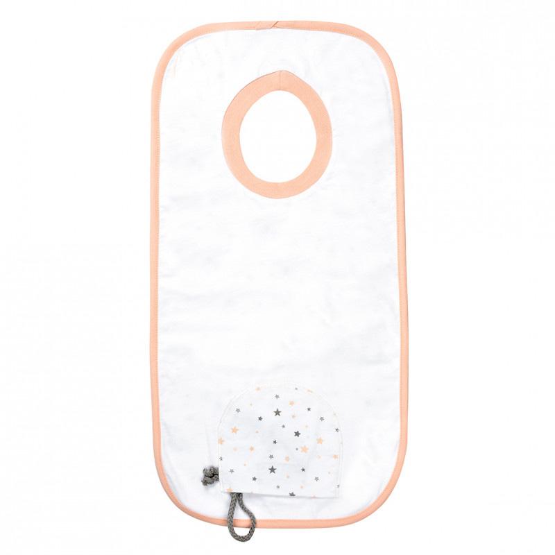 beaba-cotton-bib-etoiles-pink (2)