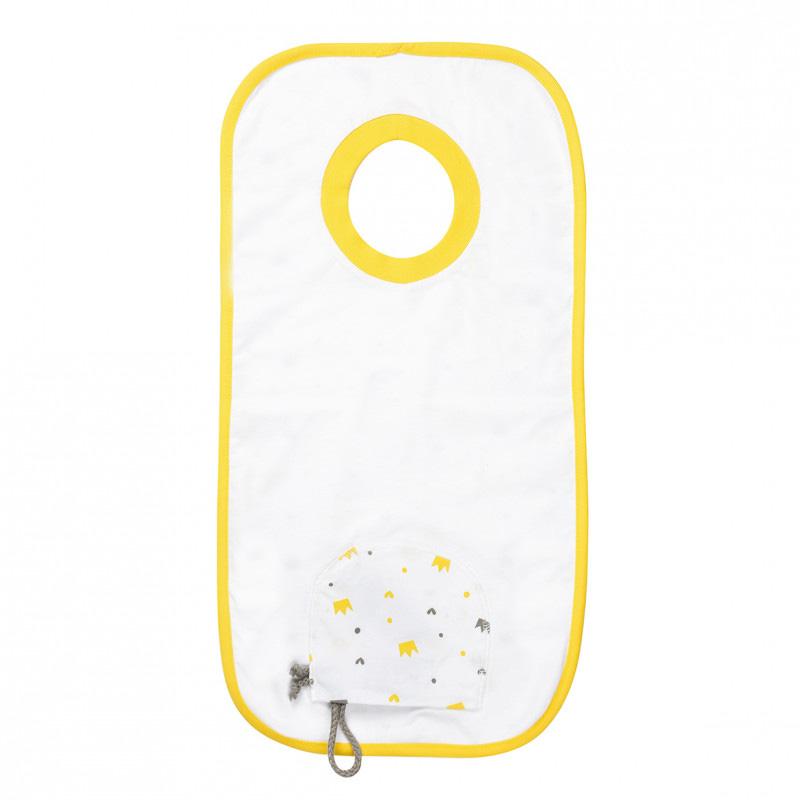 beaba-cotton-bib-yellow (2)