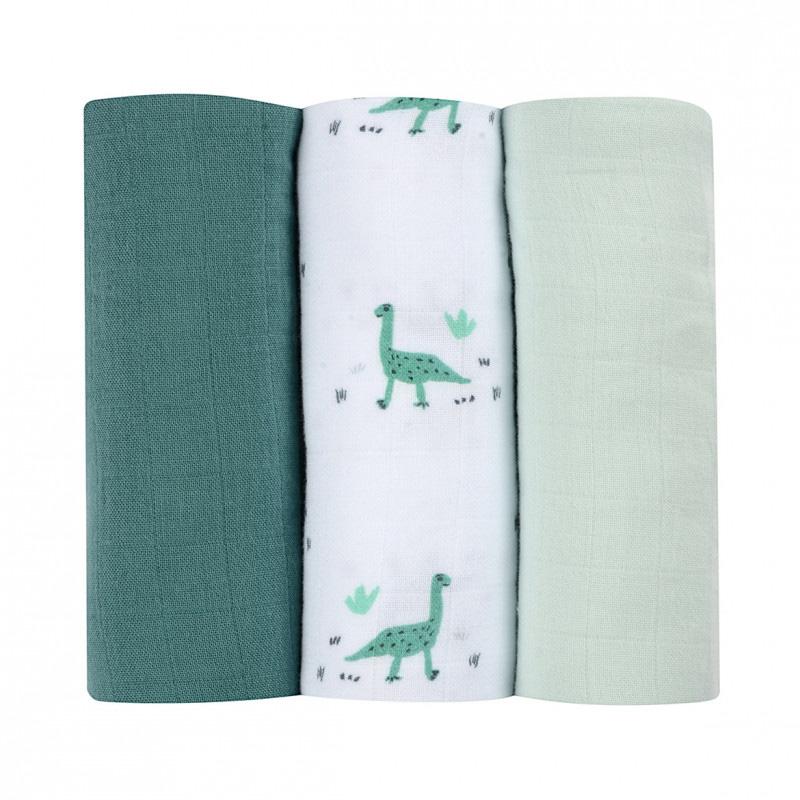 beaba-set-of-3-cotton-muslins-wraps-jurassic-green (1)