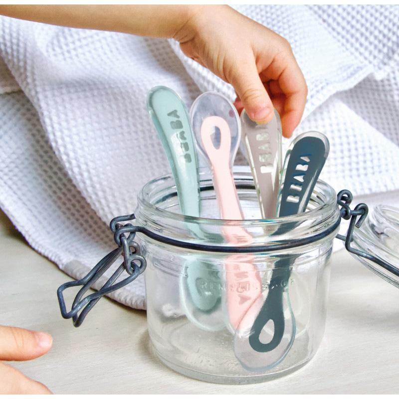 beaba-set-of-4-2nd-age-silicone-spoon-blue (2)