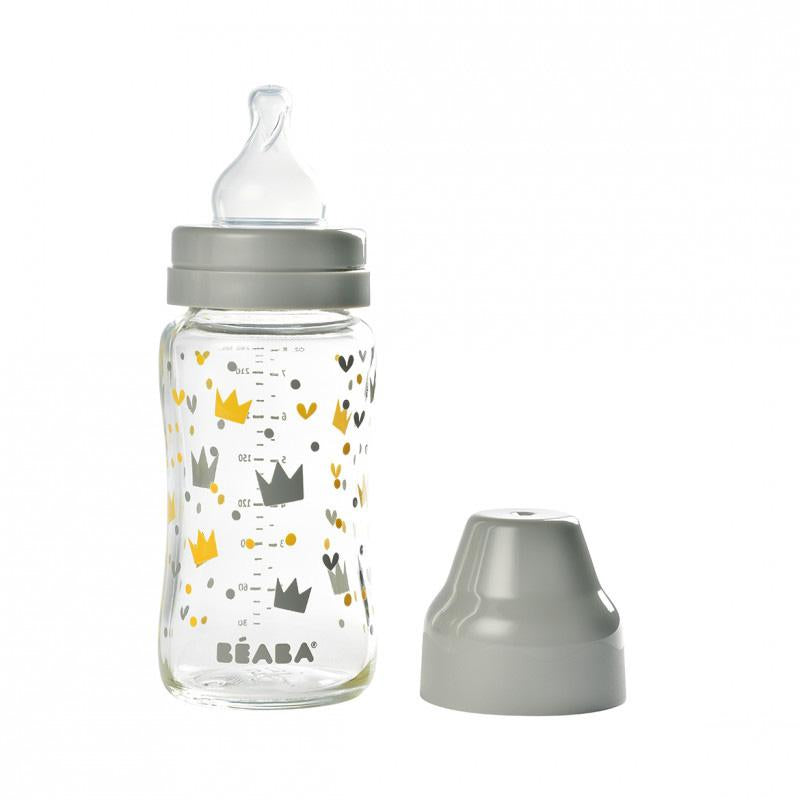 beaba-wide-neck-glass-bottle-240ml-yellow-grey (2)