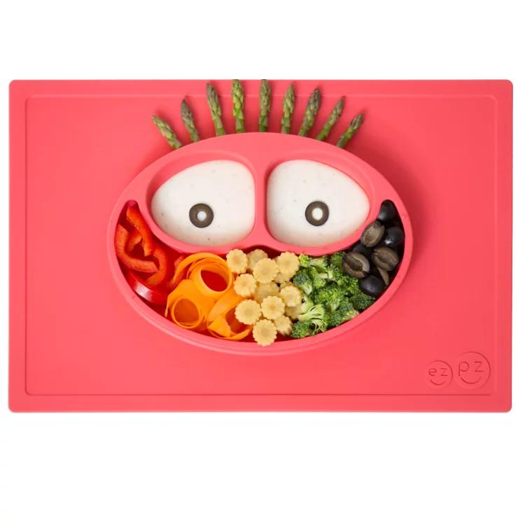 ezpz-happy-mat-silicone-plate-&-placemat-coral- (1)