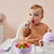 b.box 3 in 1 Bowl and Straw - Gelato Purple - Boysenberry