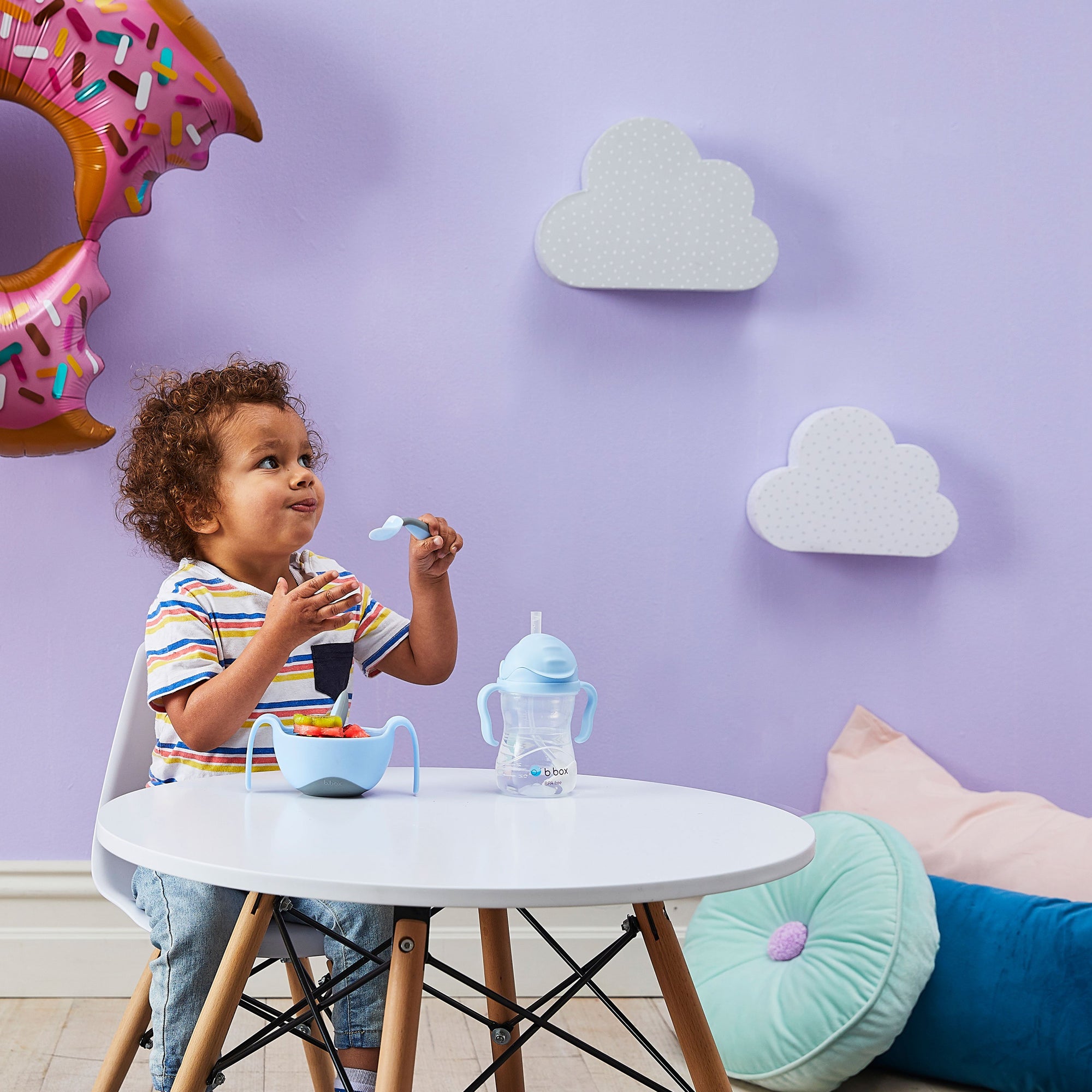 b.box *New* Sippy Cup - Gelato Blue - Bubblegum