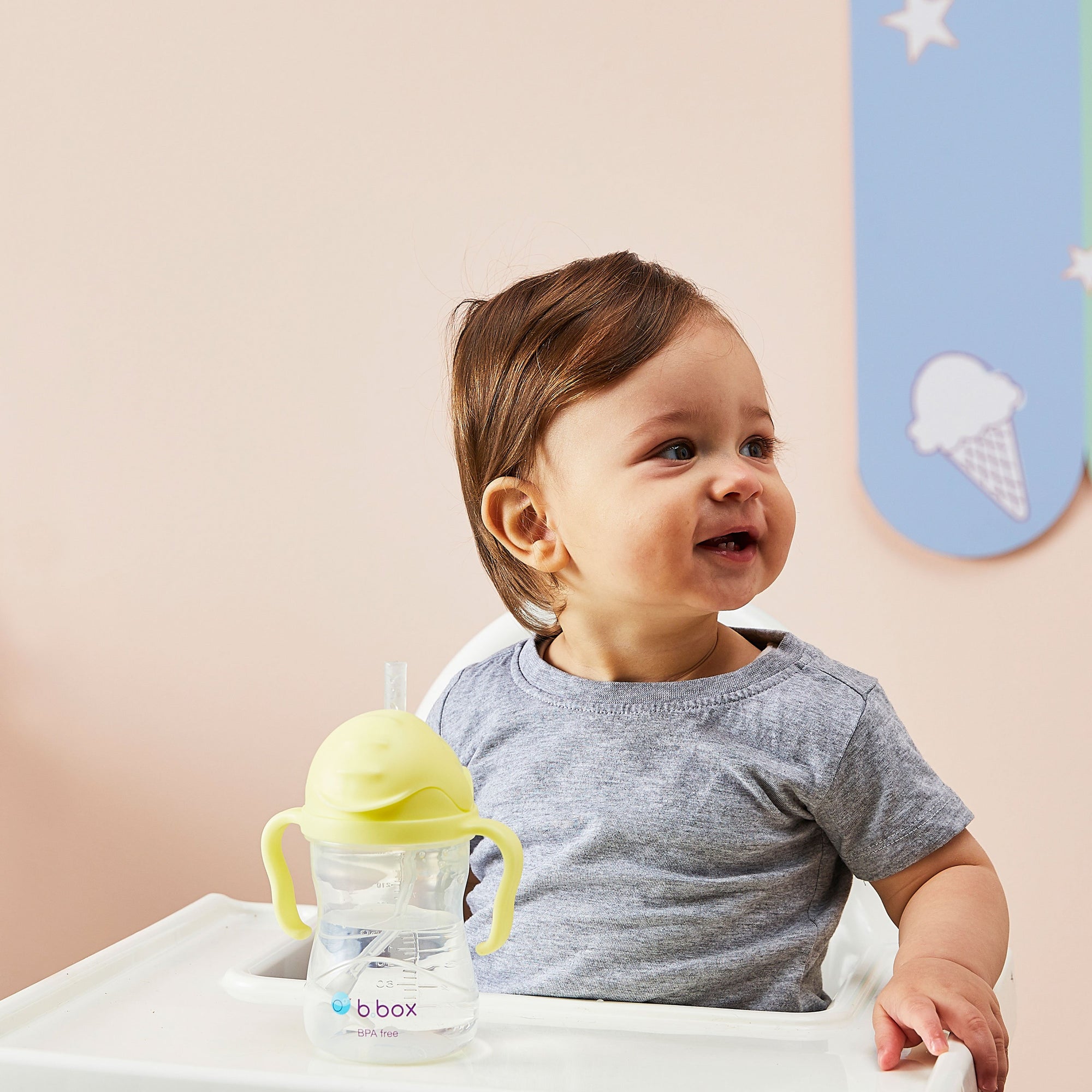 b.box *New* Sippy Cup - Gelato Yellow - Banana Split