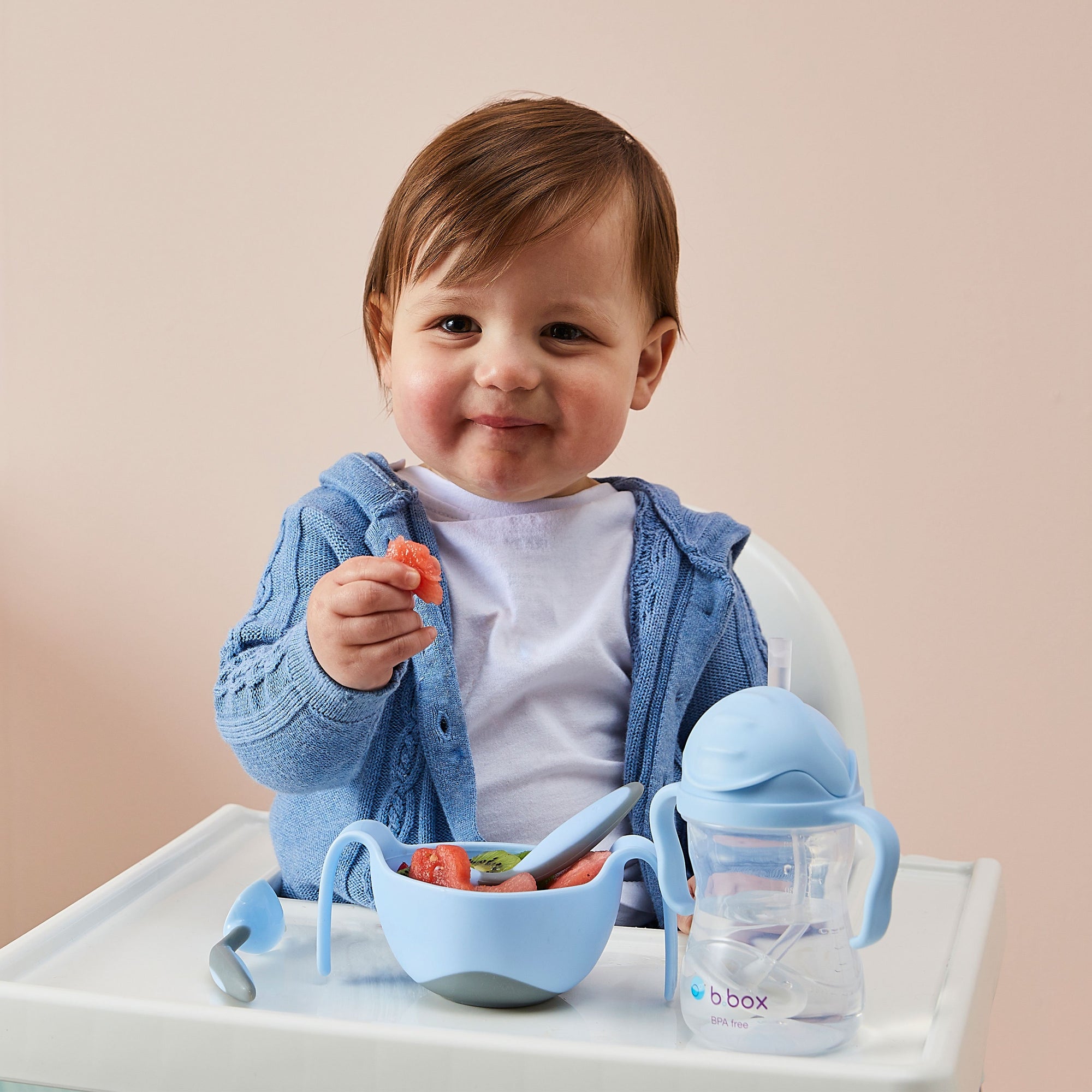 b.box *New* Sippy Cup - Gelato Blue - Bubblegum