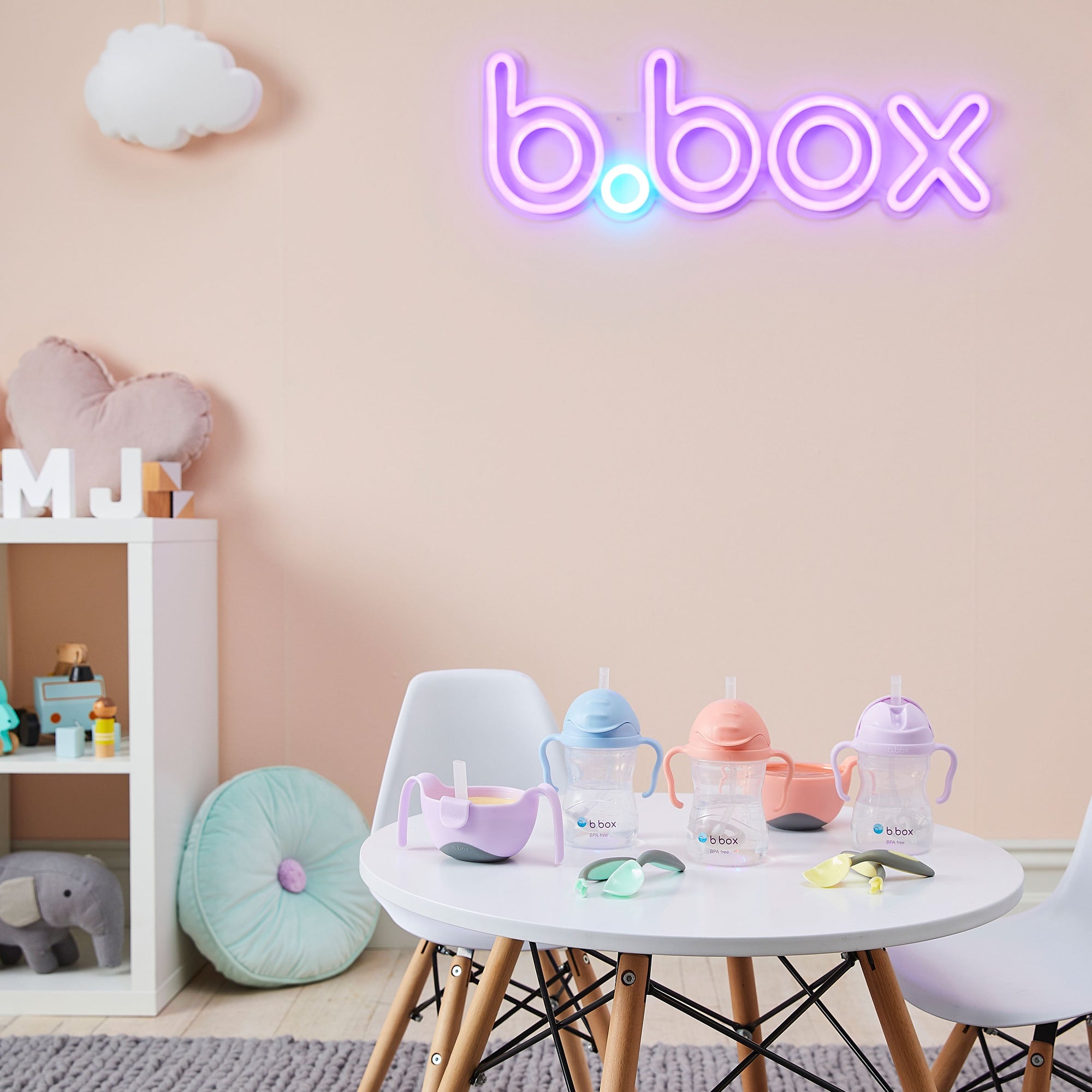 b.box *New* Sippy Cup - Gelato Purple - Boysenberry