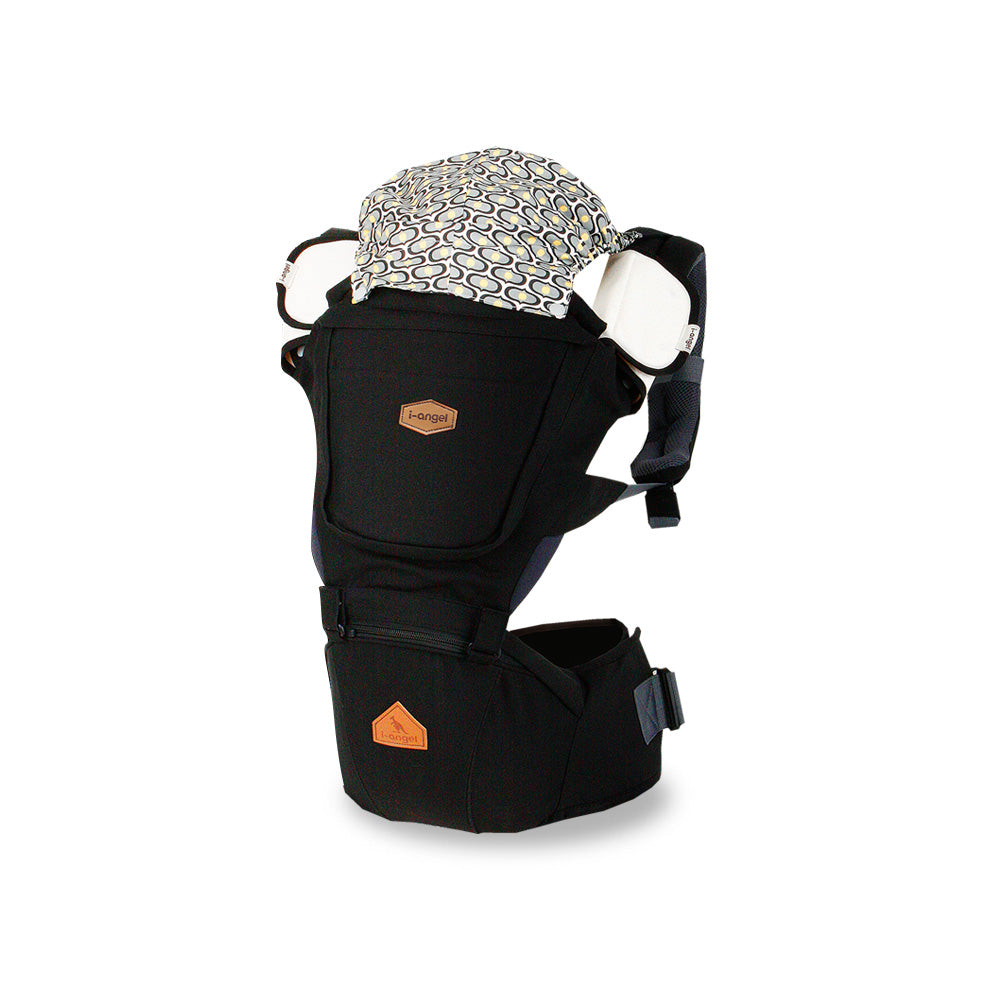 i-angel 2-in-1 BIGSIZE Hipseat Carrier - Black