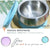 little.b Double-Layer 316 Stainless Steel Suction Bowl - Yellow