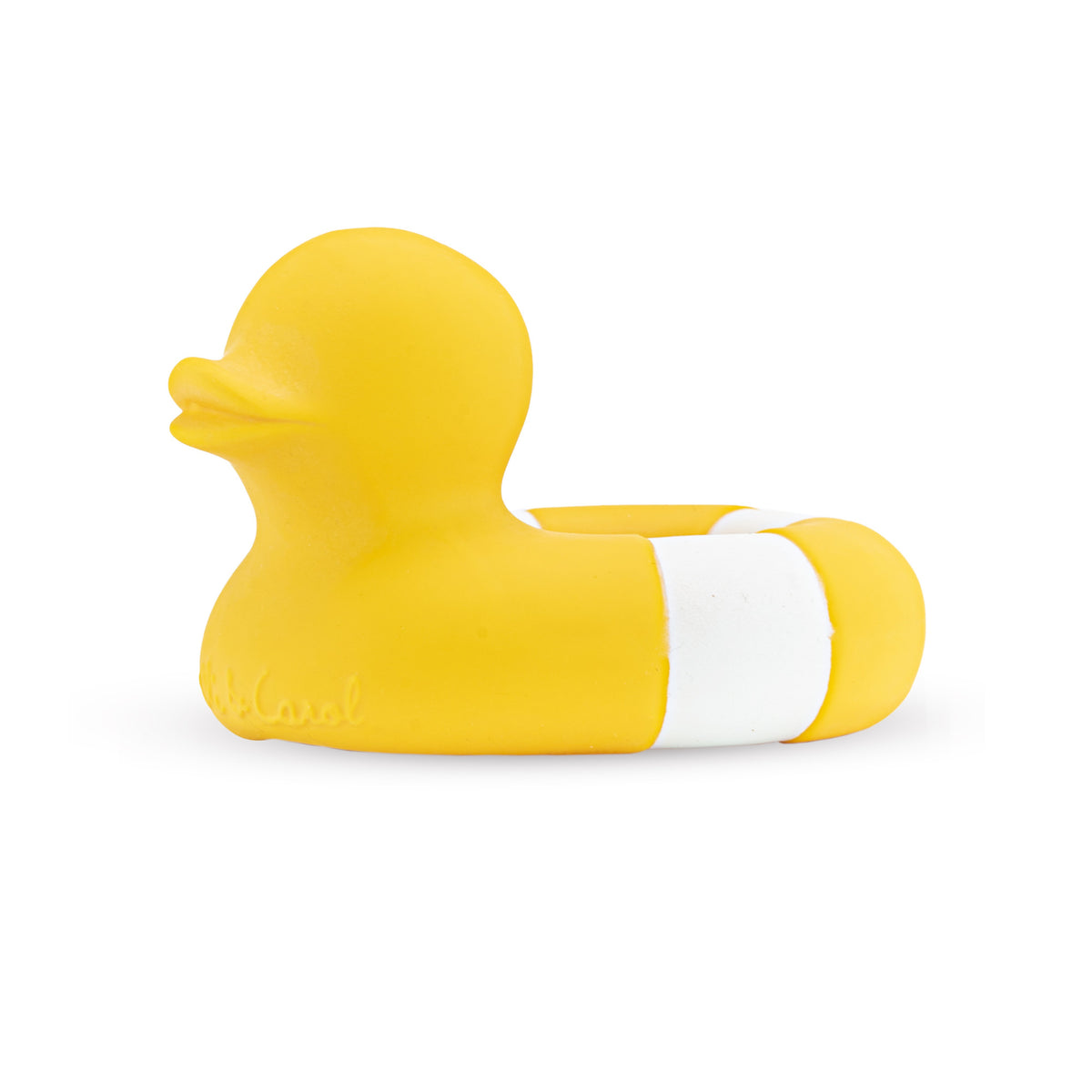 Oli &amp; Carol Floatie Duck Yellow Teether