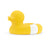 Oli & Carol Floatie Duck Yellow Teether