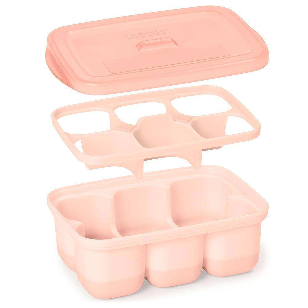 Skip Hop Easy Fill Freezer Trays - Grey/Coral