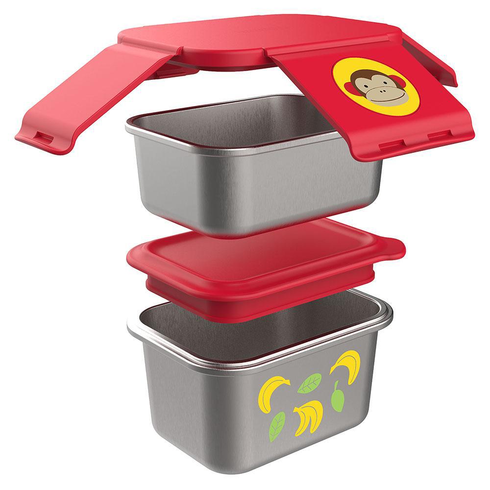 skip-hop-zoo-stainless-steel-lunch-kit-monkey- (2)